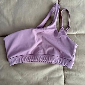 One Shoulder Sports Bra